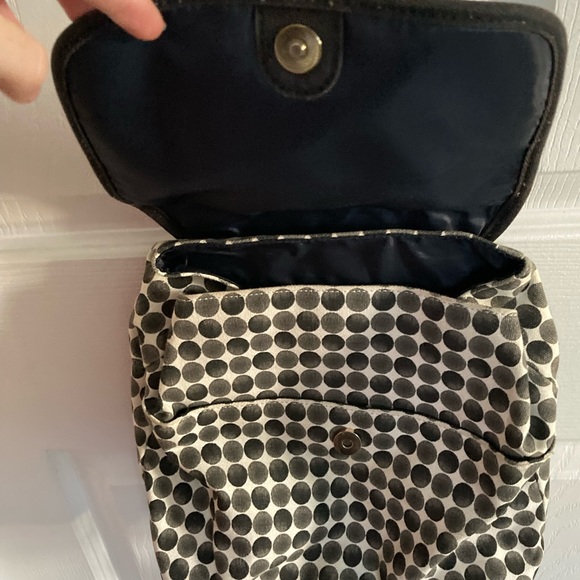 Tommy Hilfiger black and white polka dot rucksack - Picture 3 of 5
